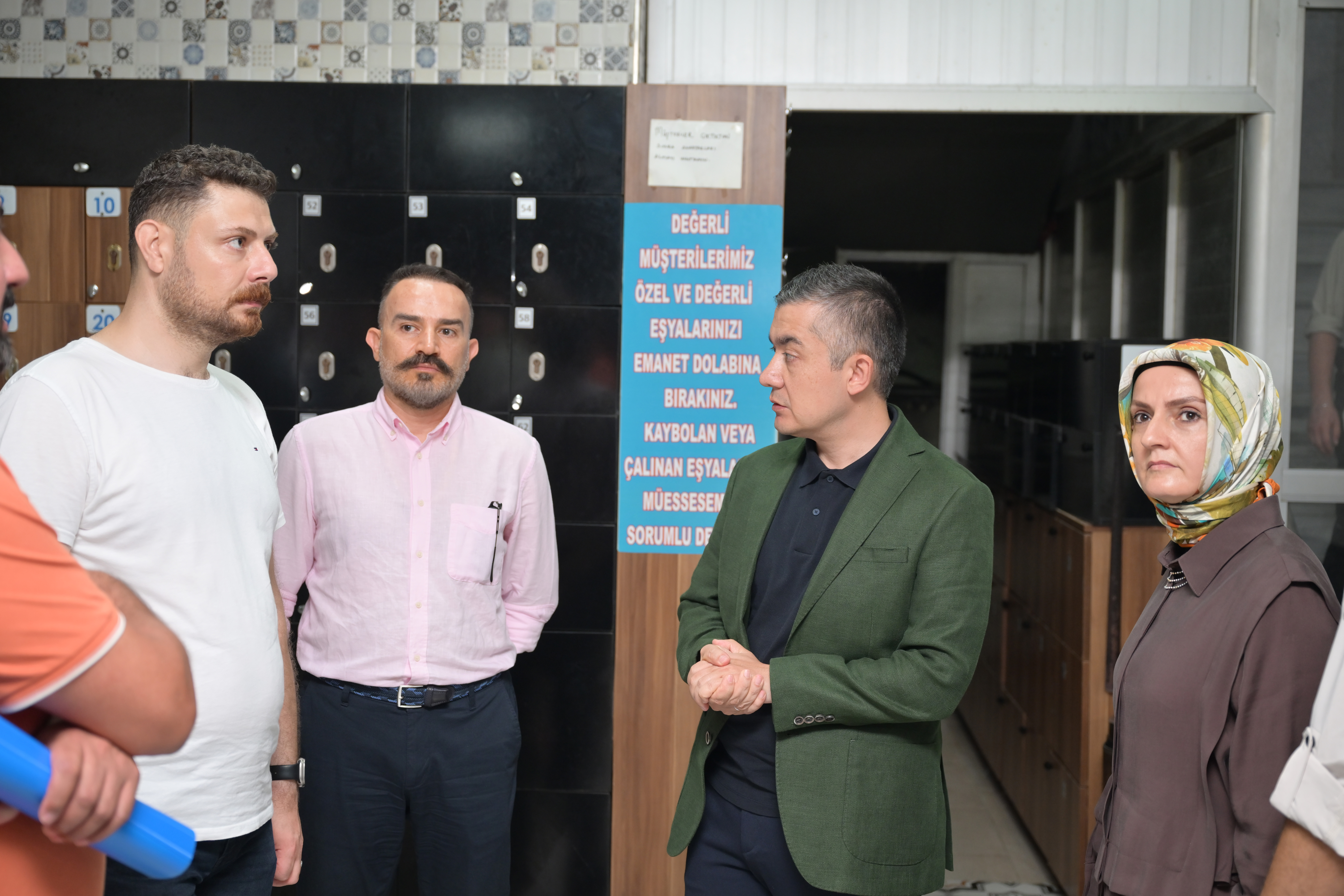 Başkan Vekili Can Aksoy, Kadınlar Hamamı Projesi Alanını Yerinde İnceledi